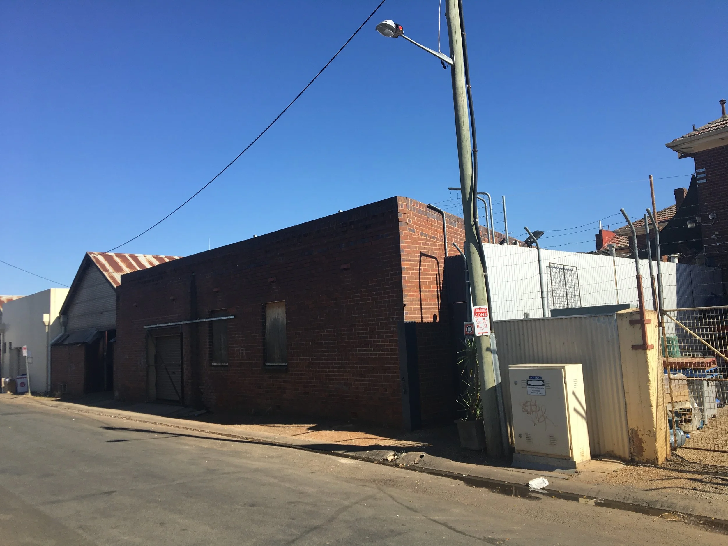 Back of The Area Hotel