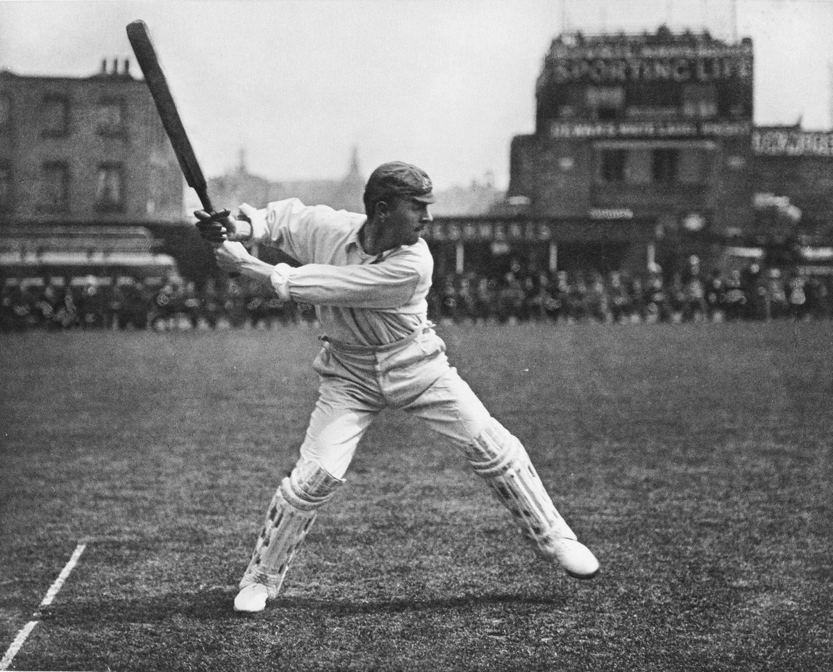 Image: The famous Victor Trumper drive captured by George Beldam