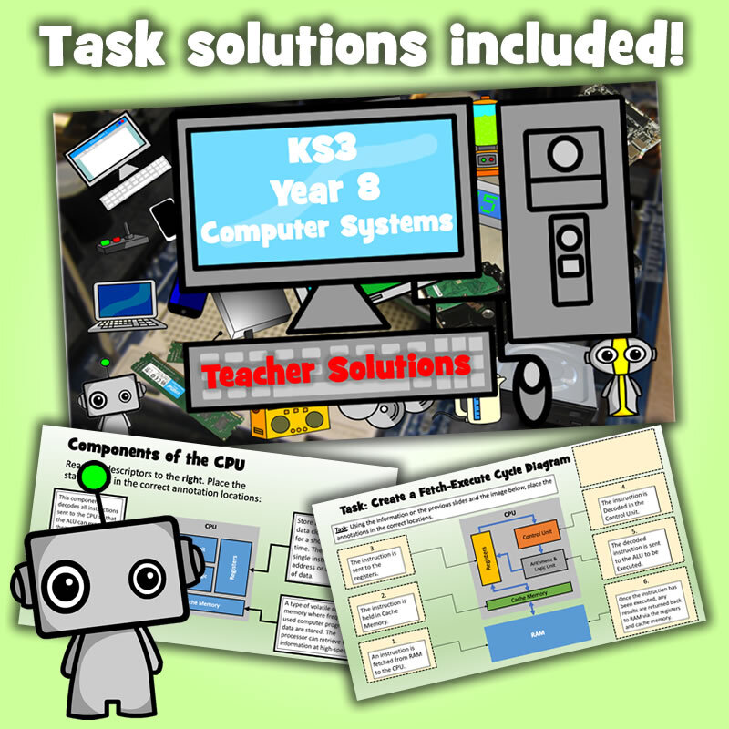 ks3 computer science year 8 computer systems rob bot teaching