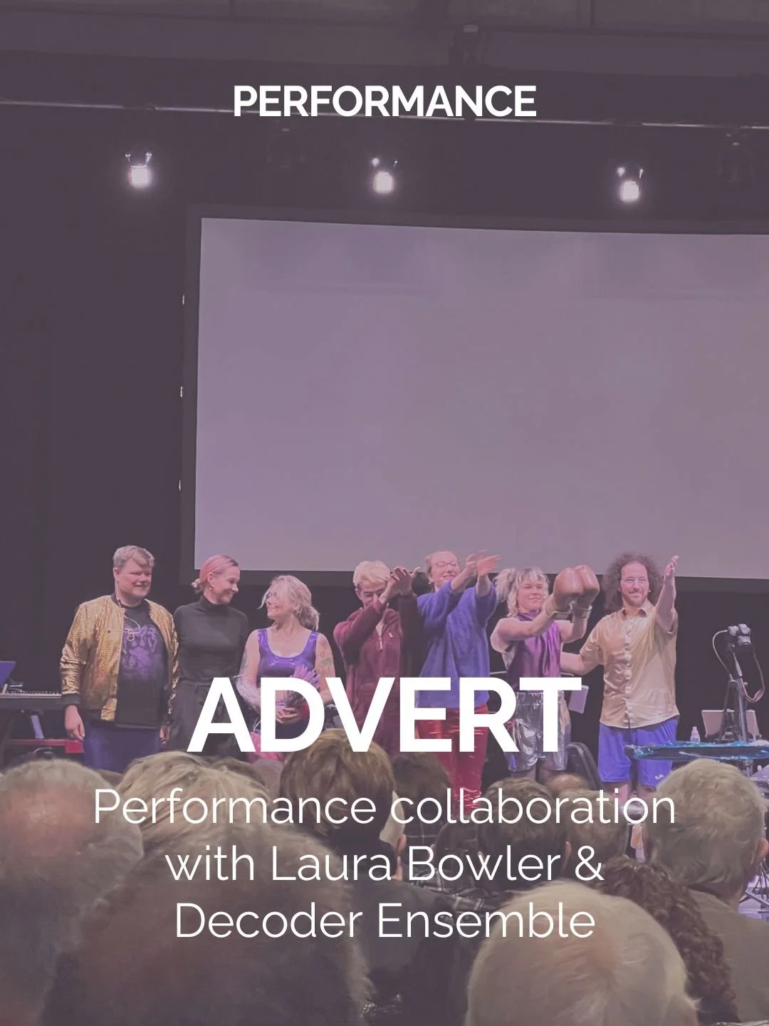      

 
   ADVERT // Collaboration With Composer &amp; Vocalist Laura Bowler And Decoder Ensemble  On 25th of April 2024 Julia will be tattooing composer, performer and vocalist   Laura Bowler   on stage for the second time…  What’s it all about?  T