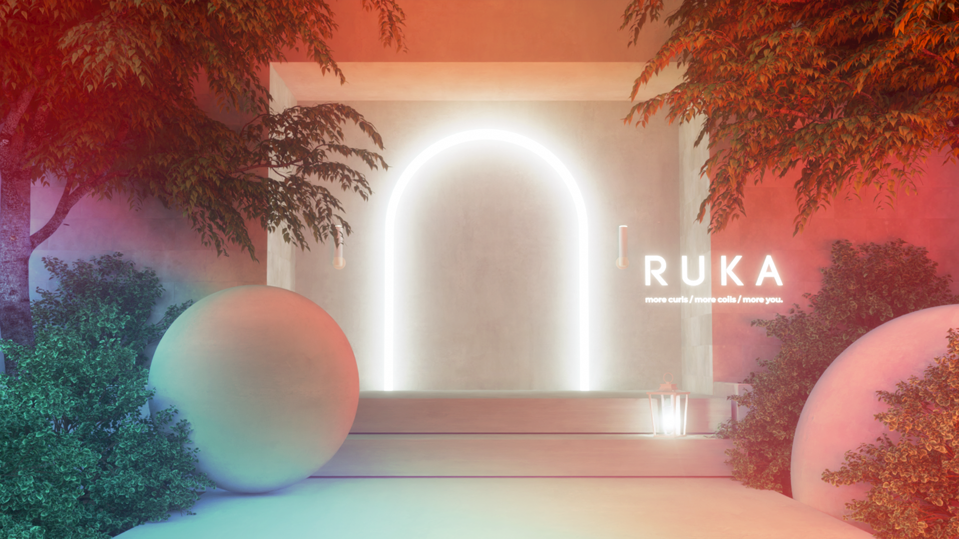 RUKA Hair 3D Walkthrough
