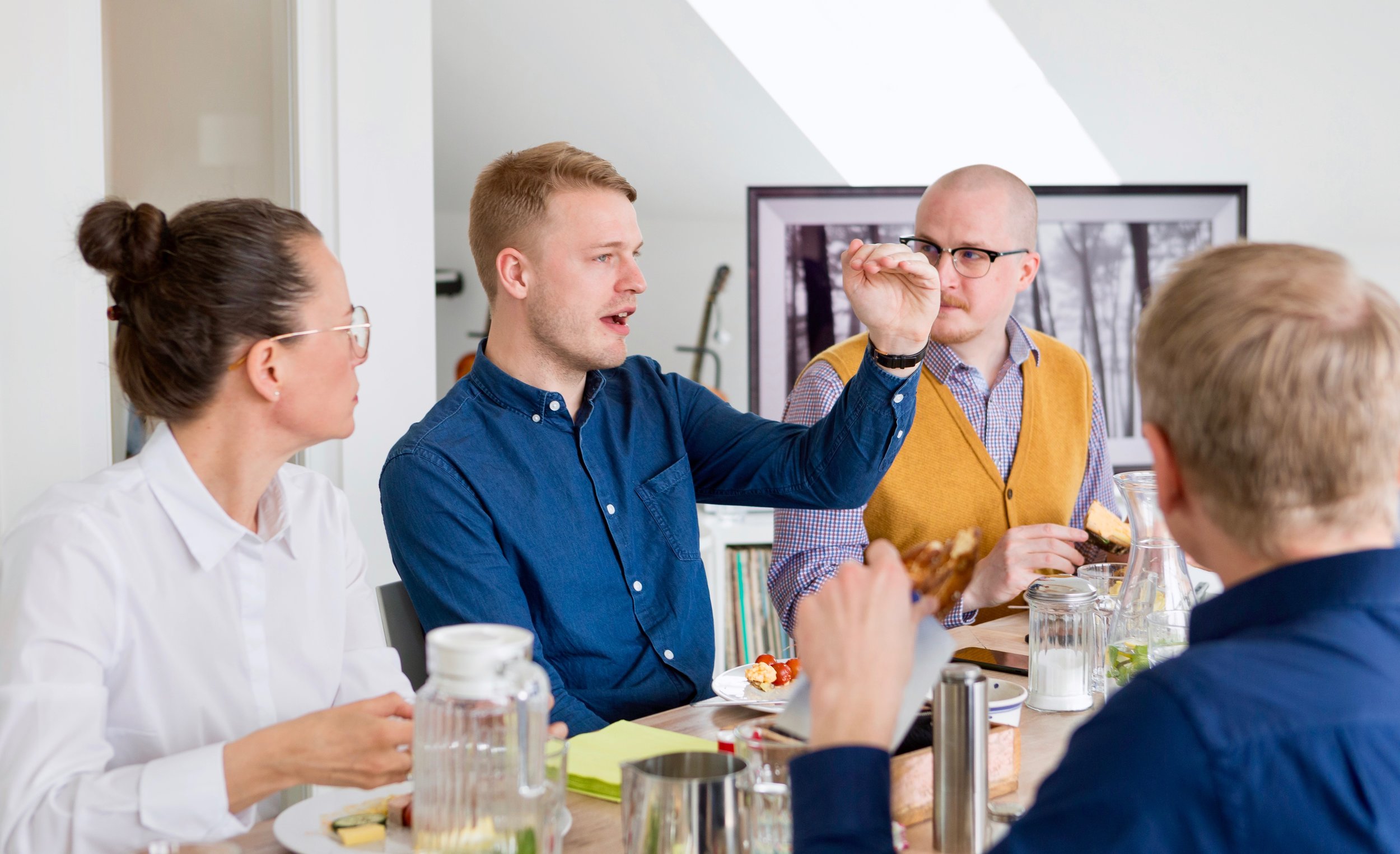 A picture from ConnectMinds team meeting in April in Munic.