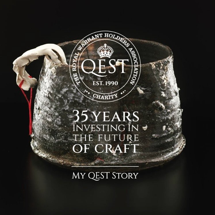 ✨The brilliant @qestcraft is celebrating its 35th anniversary and &lsquo;Investing in the Future of Craft&rsquo; campaign!
I was lucky enough to be awarded the Britford Bridge Trust scholarship in 2021, which supported my 2 year MA @royalcollegeofart