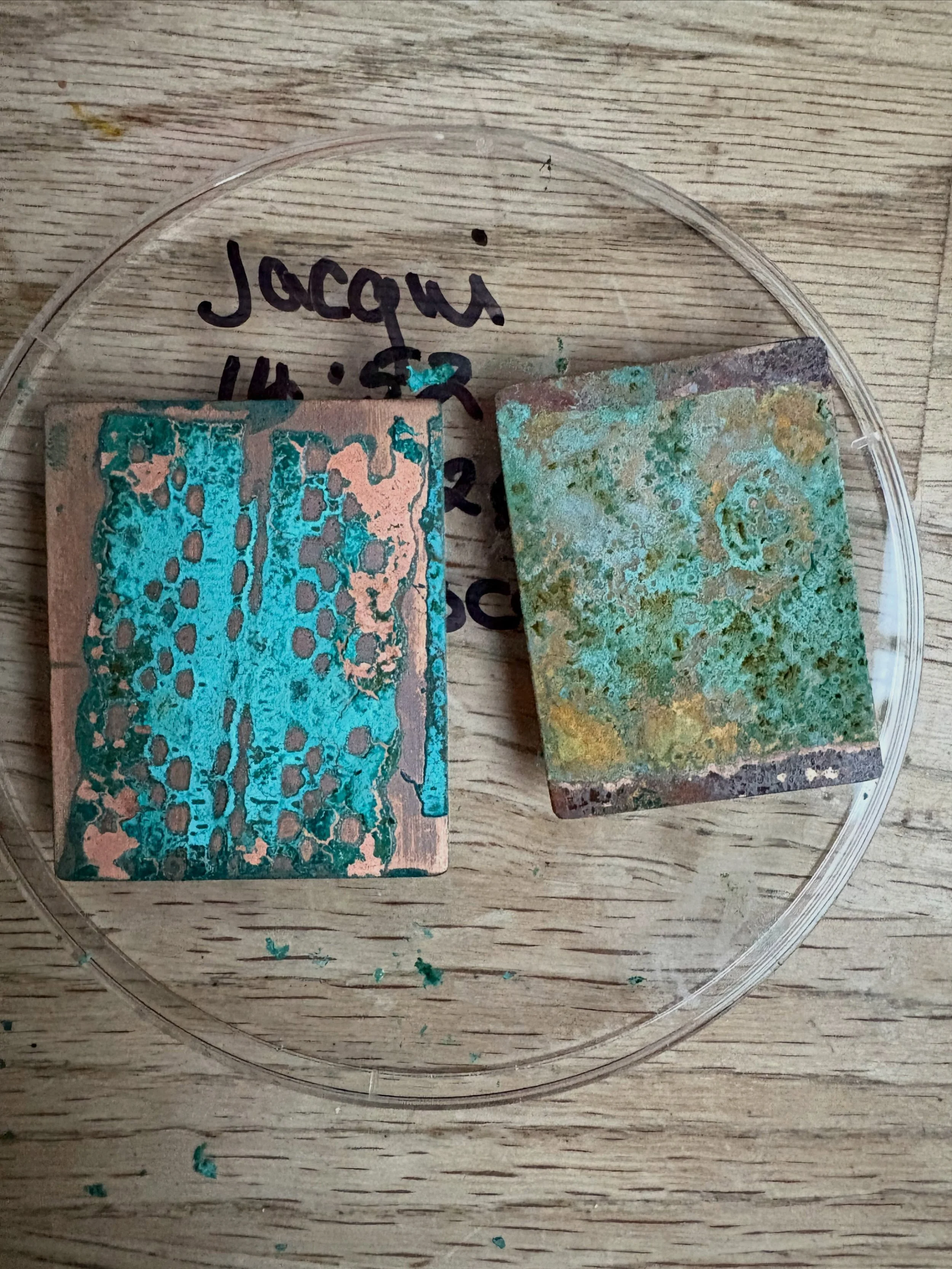 &lsquo;Blushing Metals&rsquo;
What a brilliant session last weekend @courtauldres with the amazing @aditoch_metalwork - such inspiring results and lovely to meet all the other participants, can&rsquo;t wait to try out more, and massive thanks @aditoc