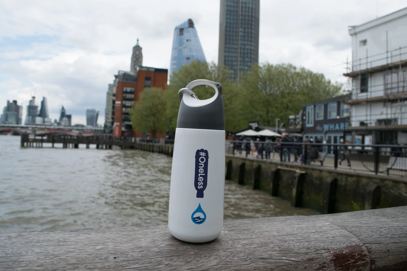 Get yourself a reusable bottle, and pledge #oneless today! Photo: ZSL - Alice Chamberlain
