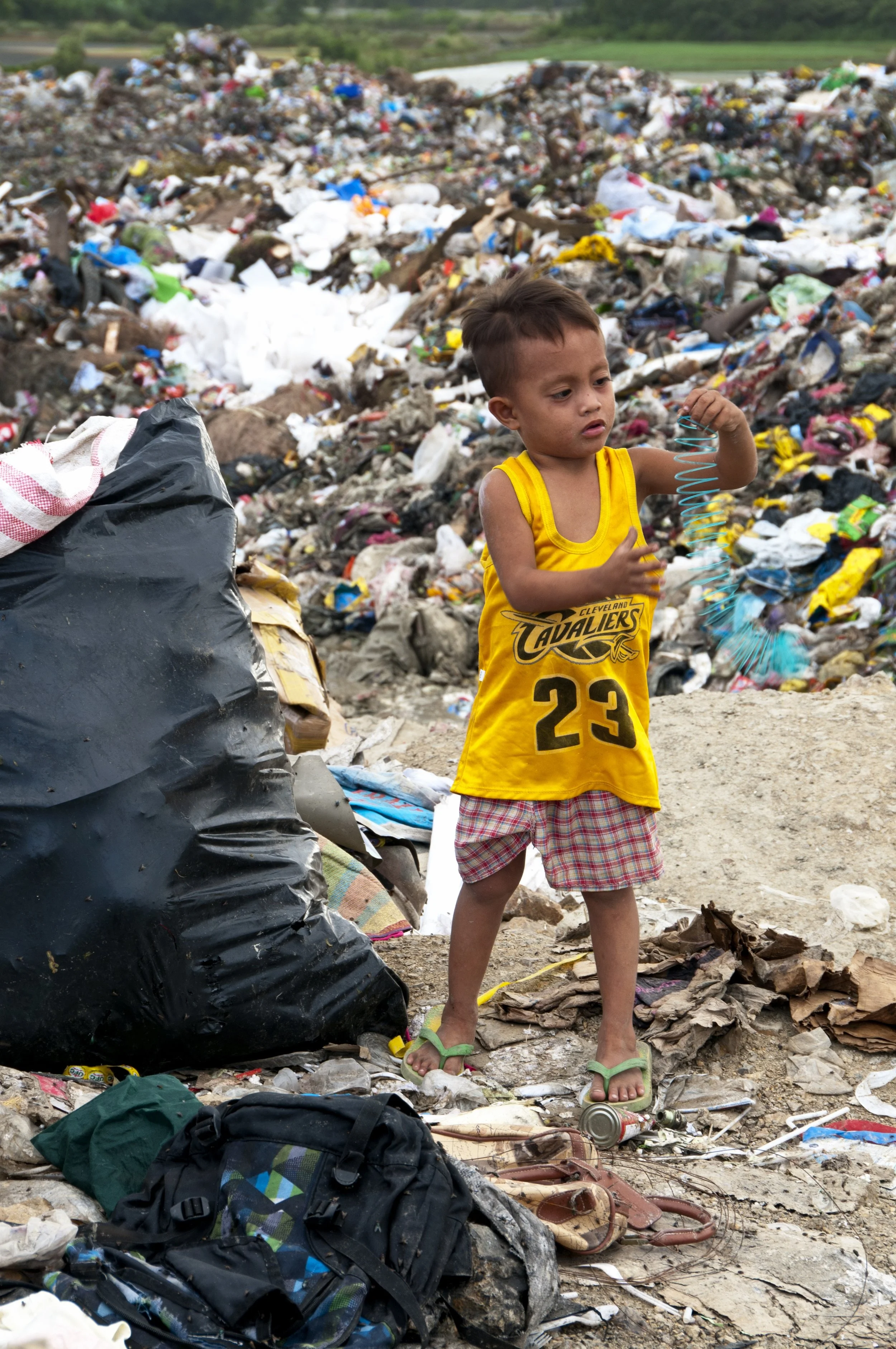 Plastic waste is being dumped illegally in many Asian countries. Photo: Pixabay