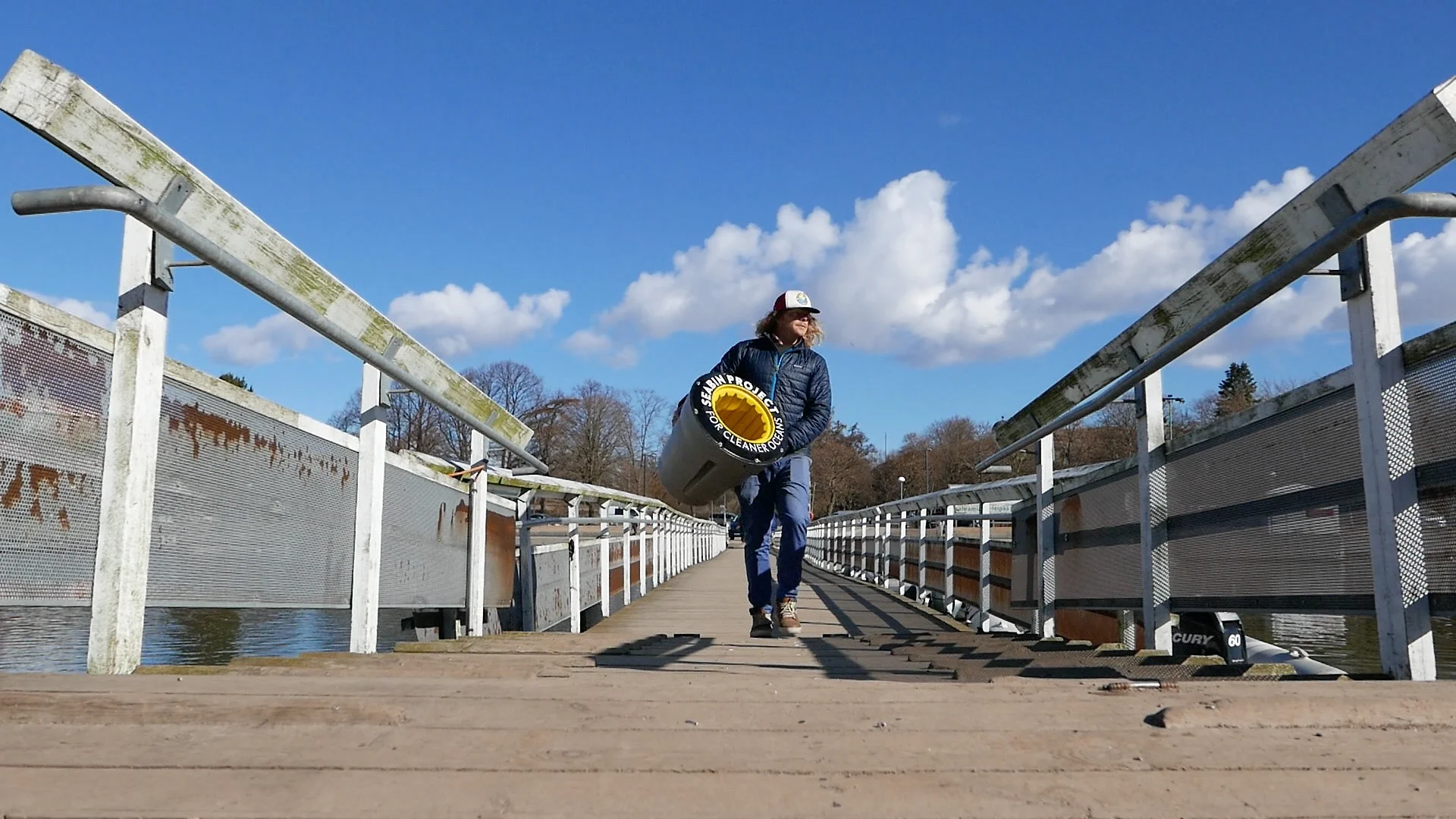 People, organisations, and businesses are tackling plastic pollution at the source, and cleaning it up from the oceans. Photo: The Seabin Project