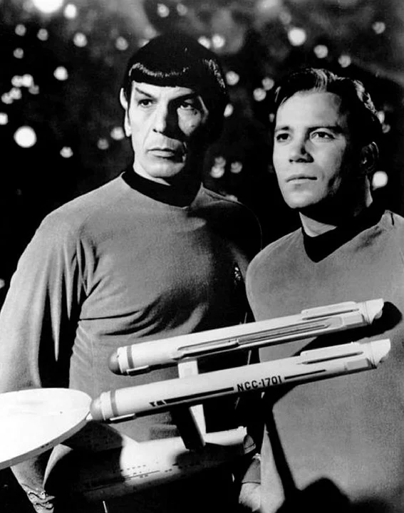 William Shatner and Leonard Nimoy. Pixabay