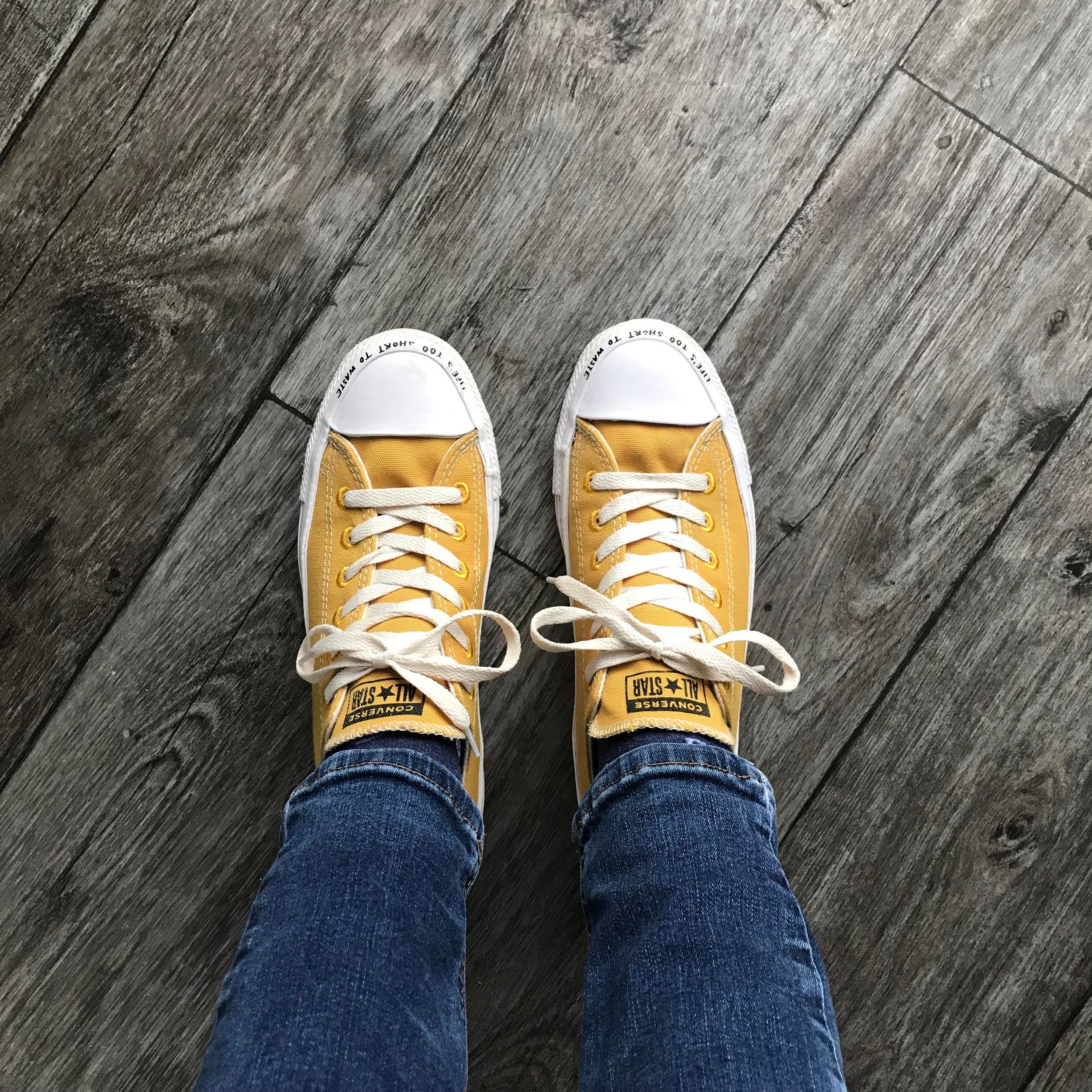 I'm Wearing 22 Plastic Bottles on My Feet and Super Comfy Knickers