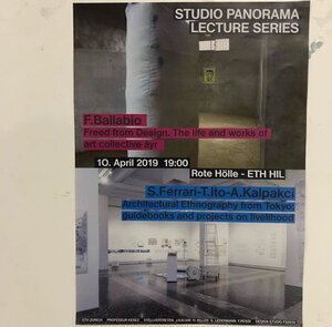 Lecture -Studio Panorama ETHZ