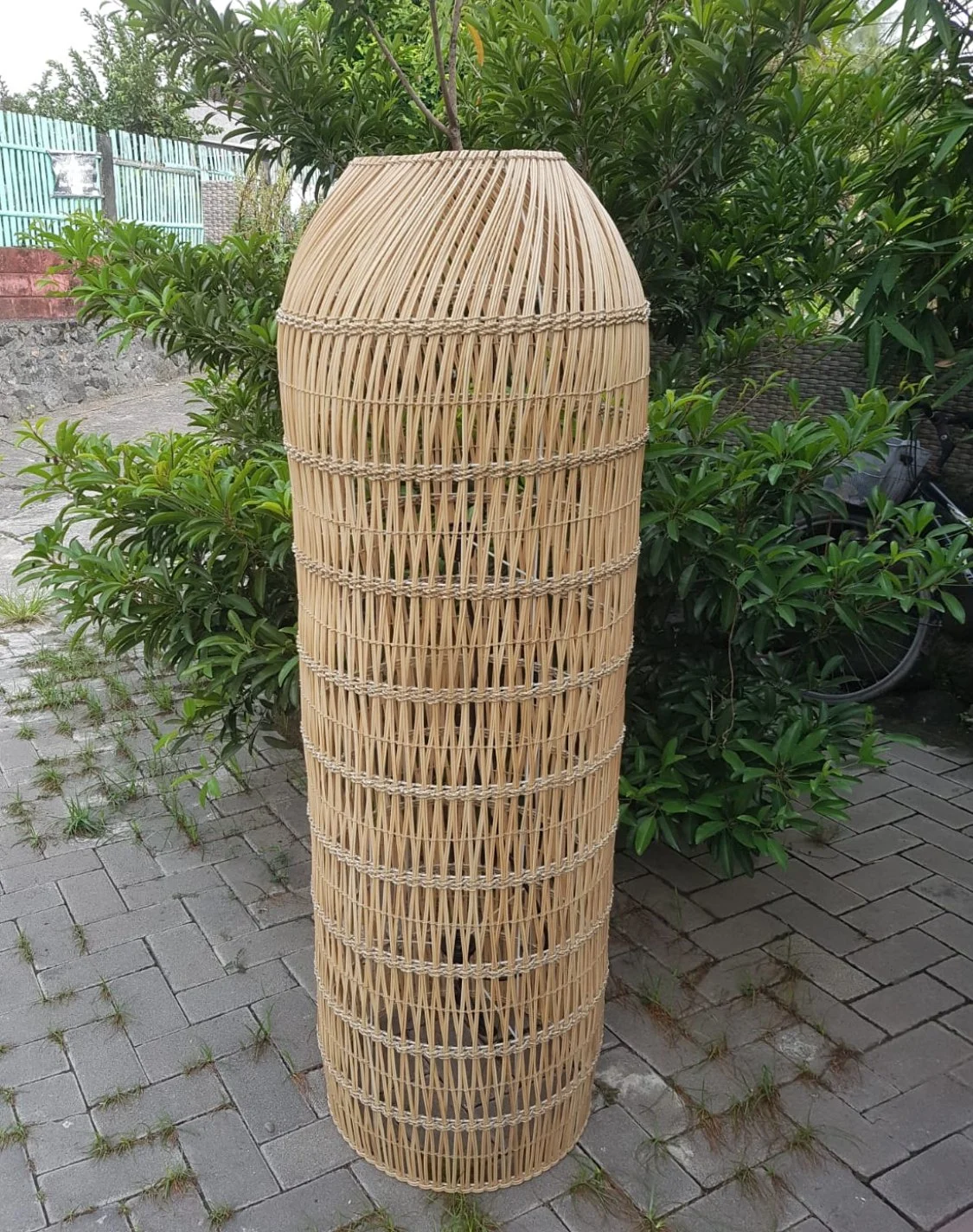 Lampe bambou over size