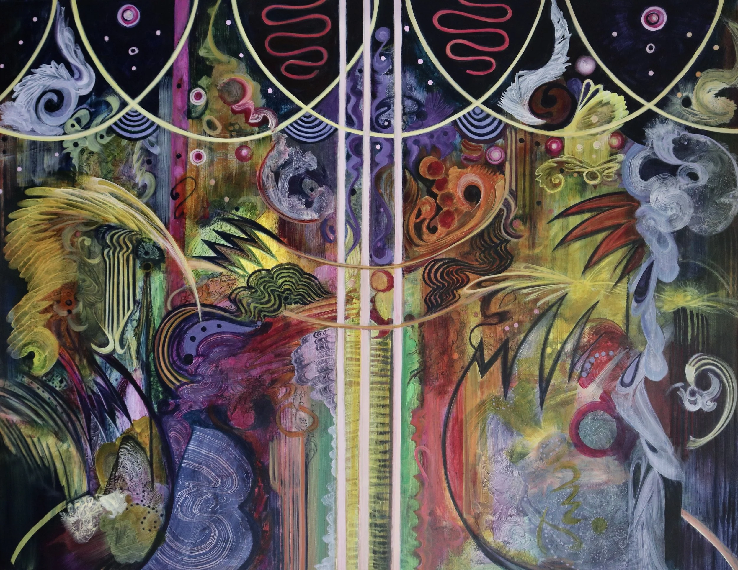Jupiter in Bardo, Easter Painting