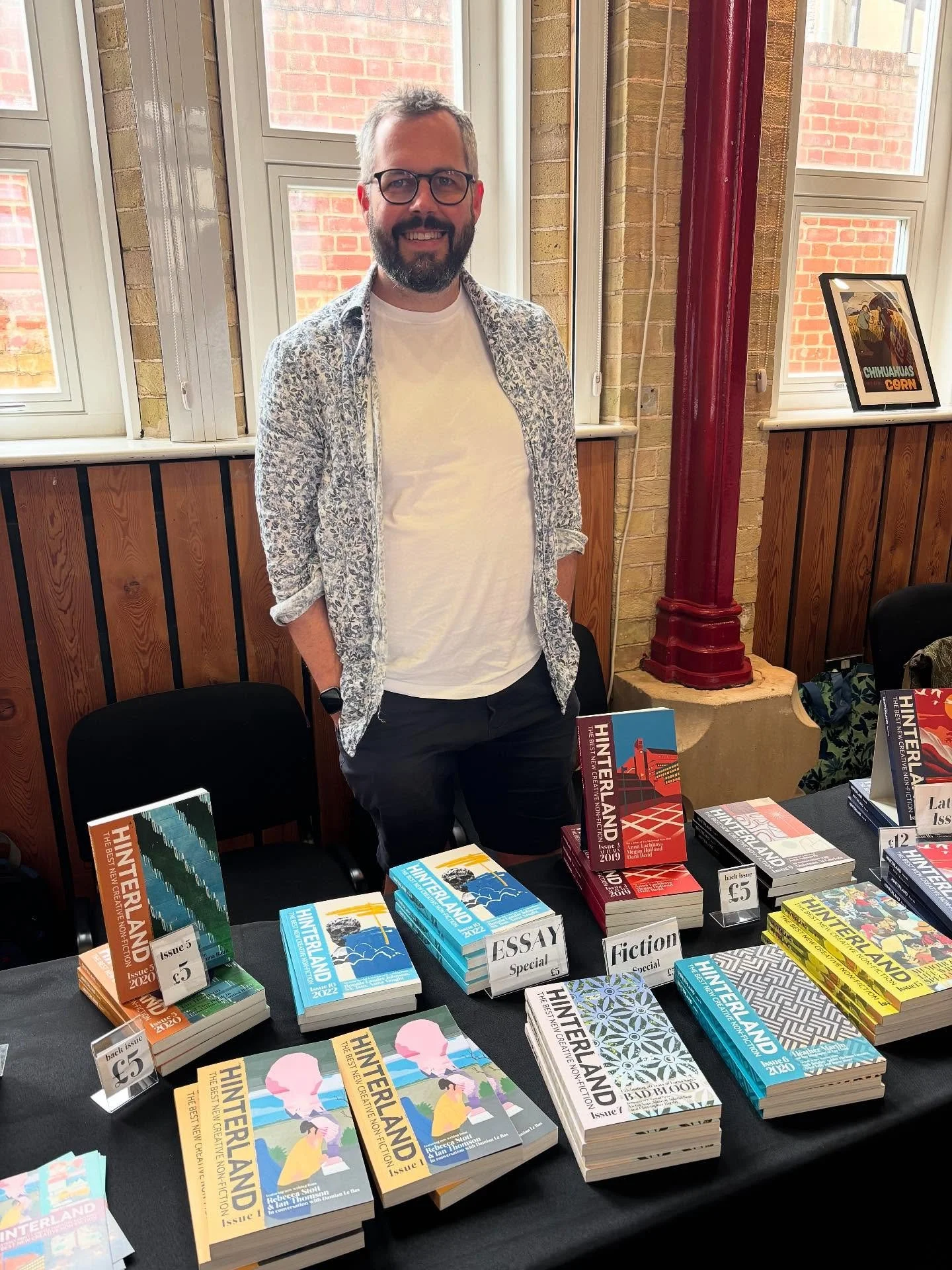 We are at the @forewordfestivaluk today as part of the Fringe Literature Book Fair, along with some great small presses and publishers from East Anglia. It&rsquo;s completely free to enter, the cafe will be open all day, so come along and say hi if y