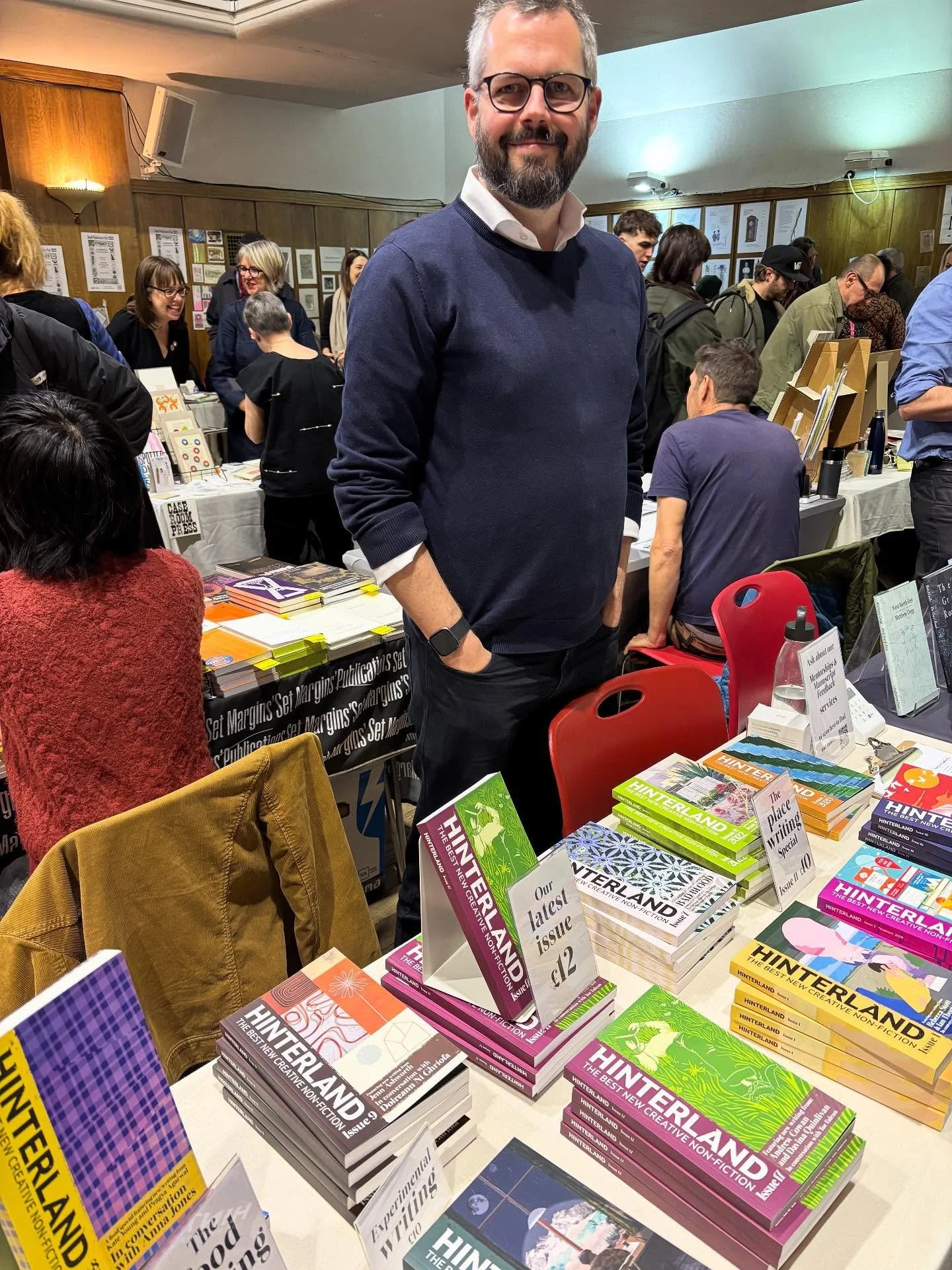 Busy day so far at the Small Publishers Fair @smallpublishers @conwayhall in london today! We’re here till 7pm today and tomorrow talking nonfiction, graphic design and more!
.
.
#smallpublishersfair #UK #conwayhall #BookFair #Books #BooksBooks