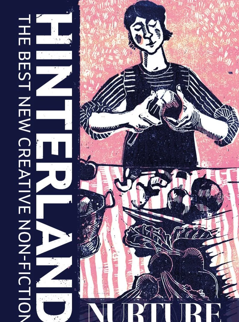 The eighteenth issue of Hinterland is up for preorder, themed around the word 'Nurture' and featuring a headline piece by @kirsty_loehr and @sabrinhasbun in conversation. We'll talk more about our wonderful authors in the coming weeks, but for now yo