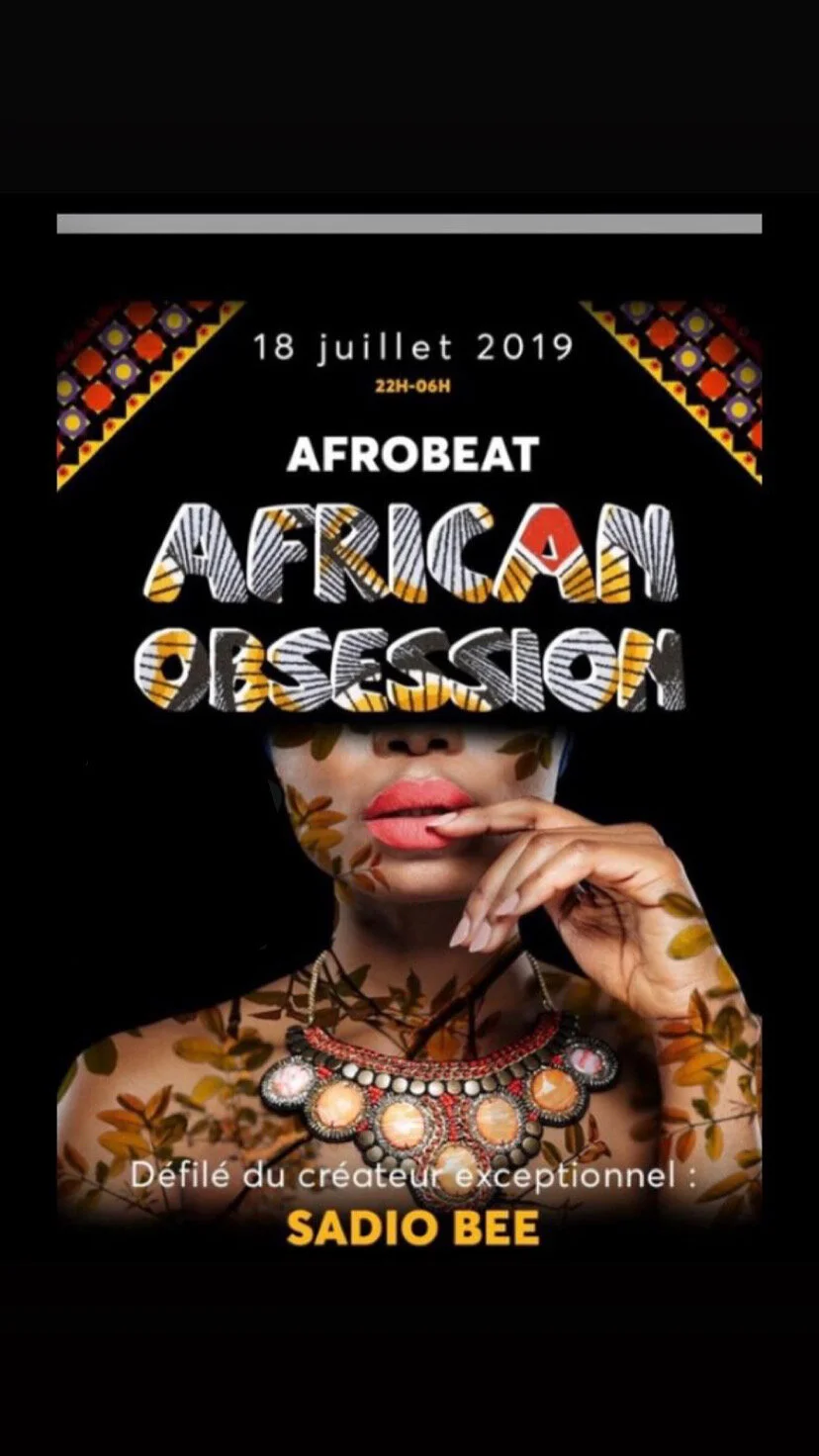 AFRICAN OBSESSION - DEFILE SADIO BEE A VENDOME