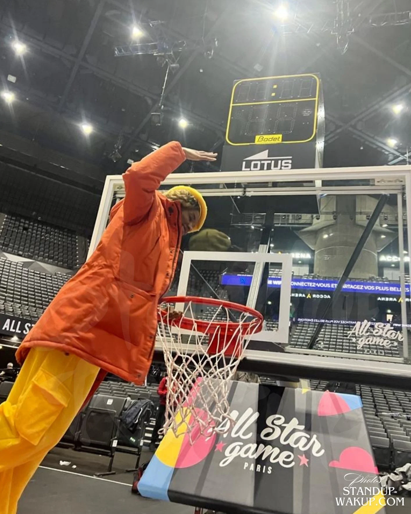 Le réseau Stand Up Wak'Up au All Star Game 2023