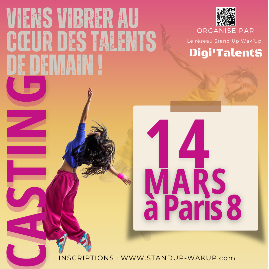 Les auditions Digi’TalentS 2026 -  Ils ont un talent. Vous avez un rôle à jouer. 
