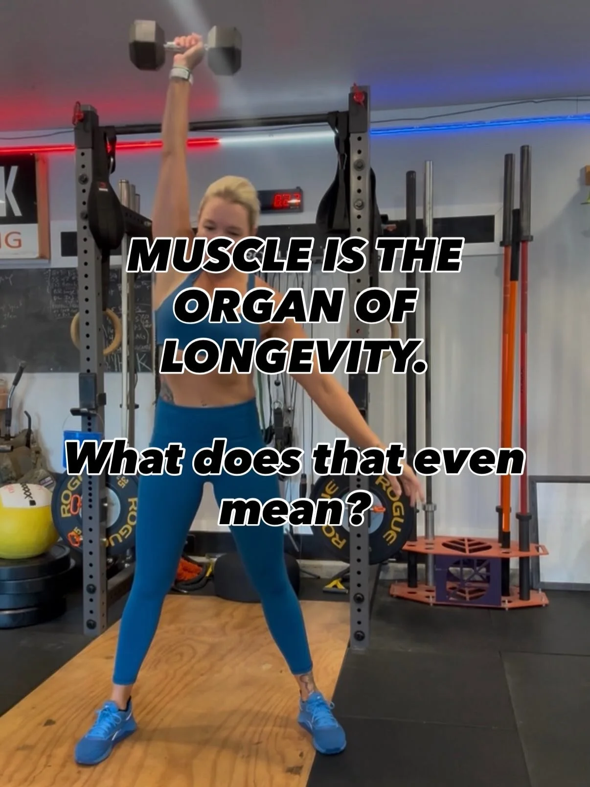 Muscle isn&rsquo;t just about lifting weights or how you look.
It&rsquo;s about staying strong, mobile, resilient, and independent as you age.

If you want a body that supports your life now and for years to come, you need to train for longevity, not