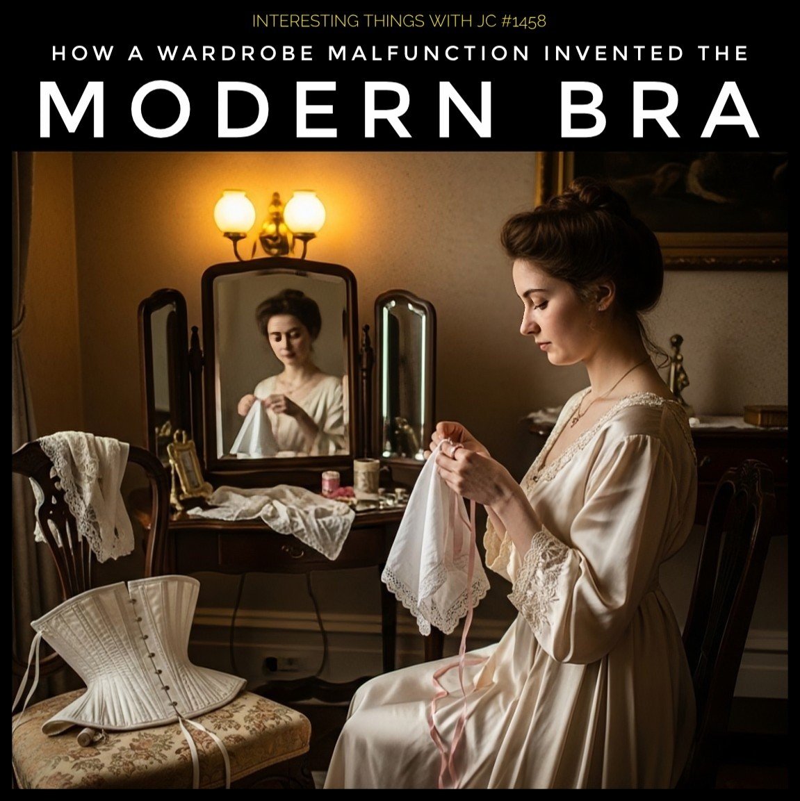 1458: "How a Wardrobe Malfunction Invented the Modern Bra"