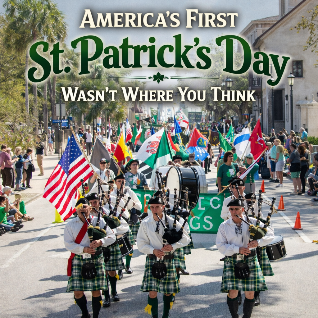 1594: "America’s First St. Patrick’s Day Wasn’t Where You Think"