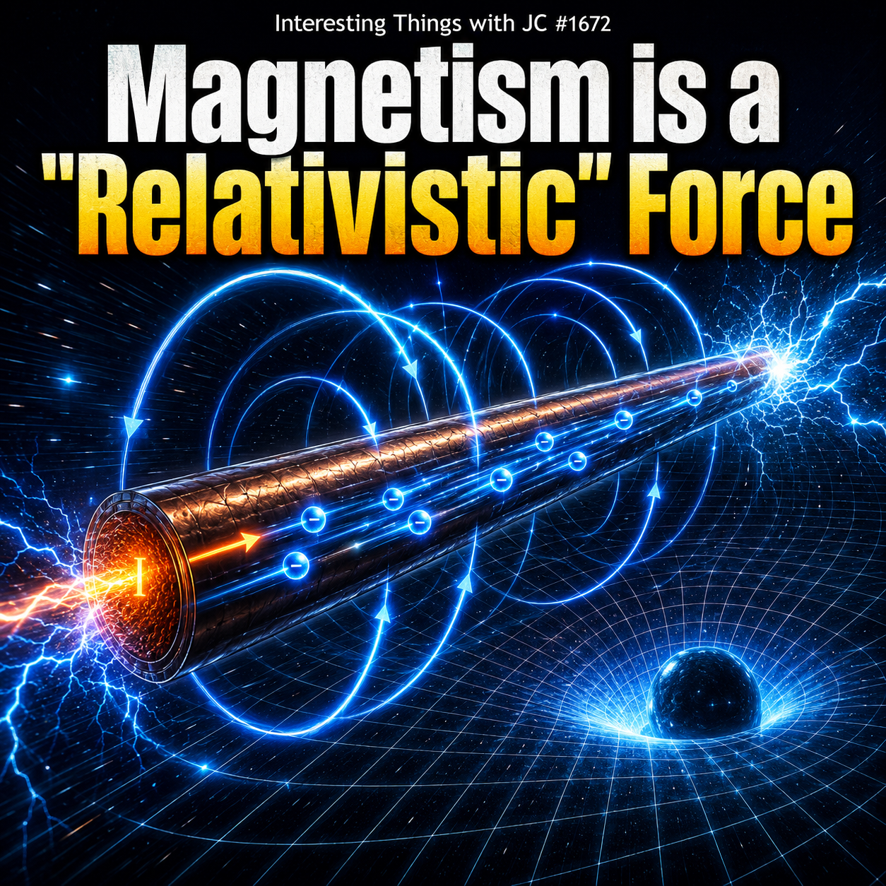 1672: "Magnetism is a Relativistic Force"