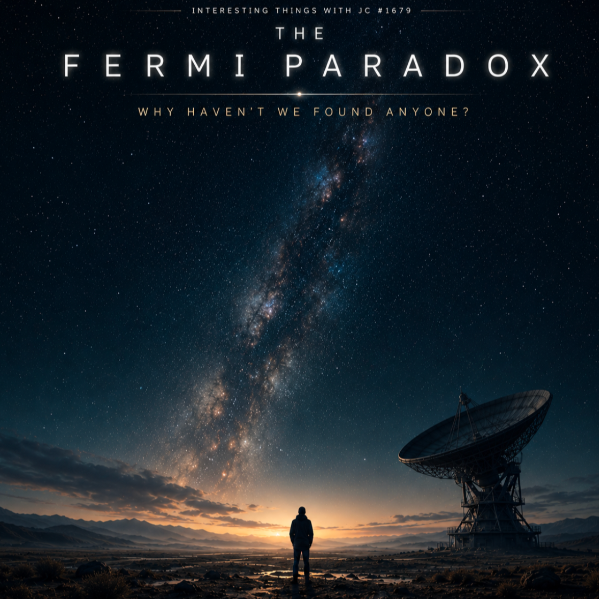1679: "The Fermi Paradox: Why Haven't We Found Anyone?"