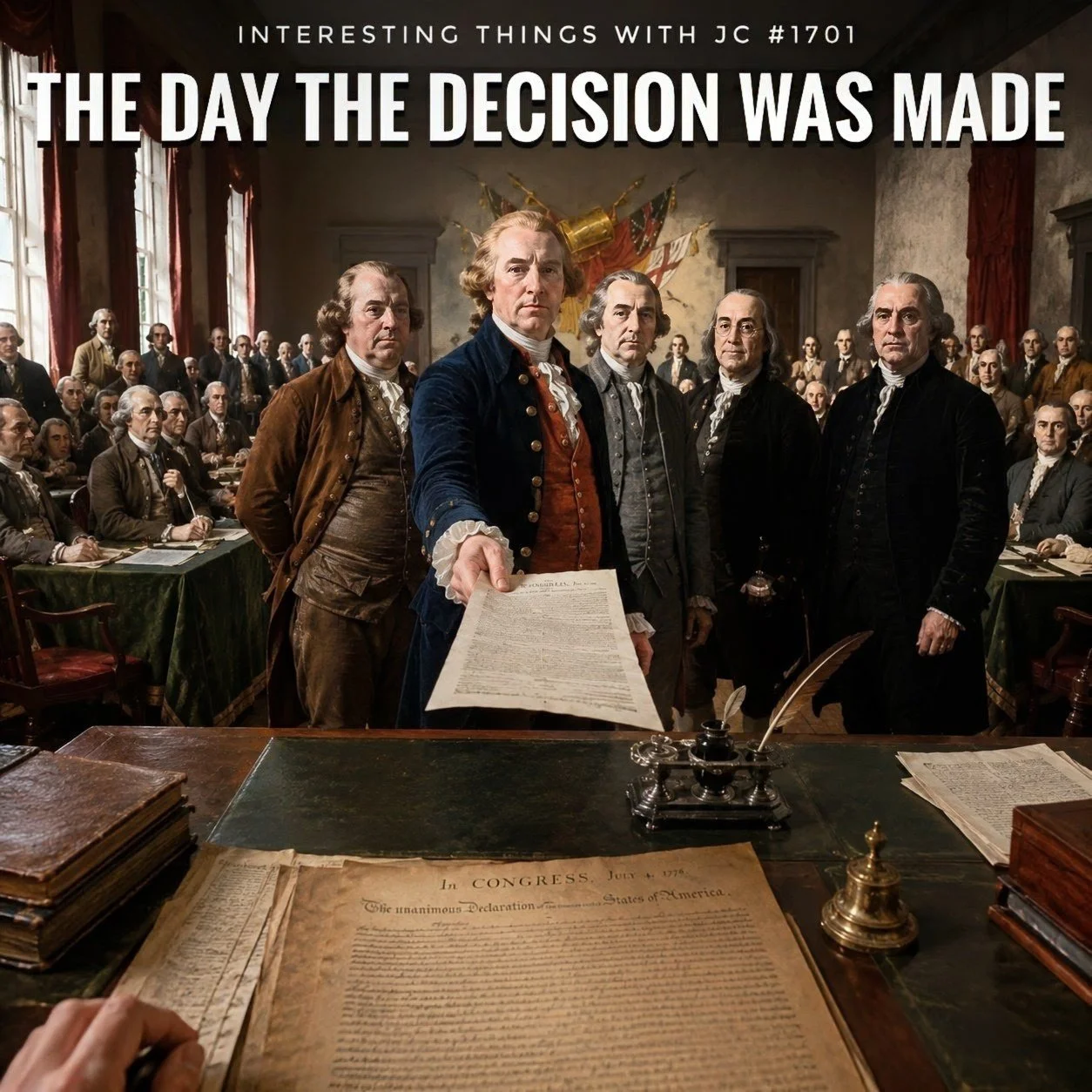 1701: "July 2, 1776 - The Day the Decision Was Made"