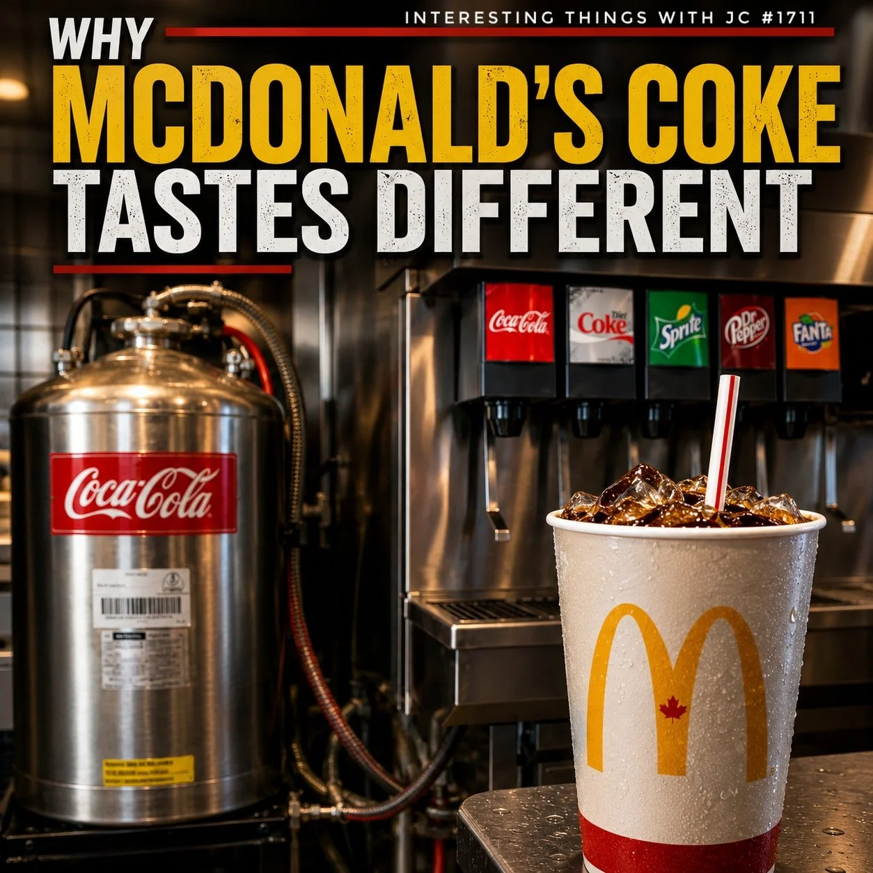1711: "Why McDonald's Coke Tastes Different" 