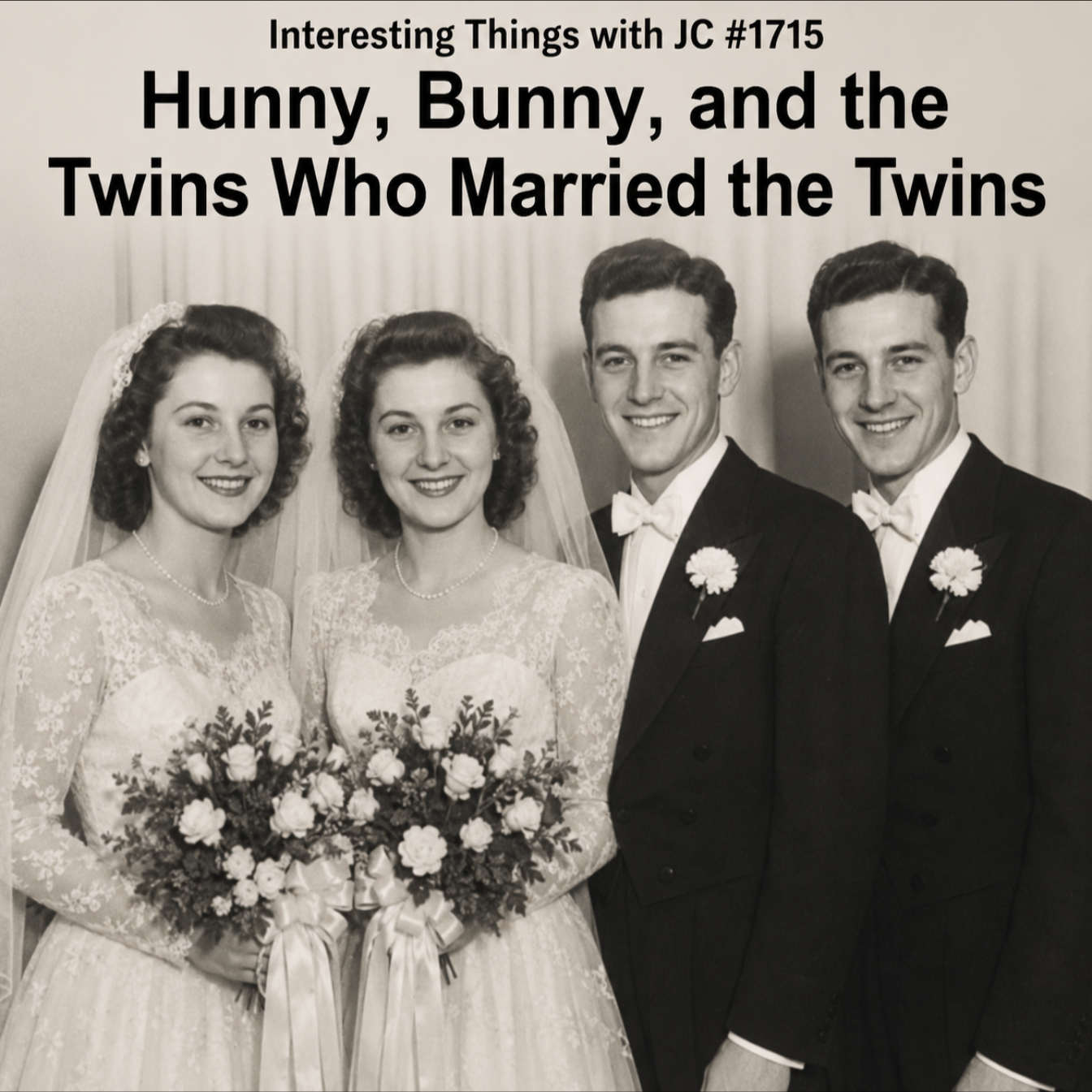 1715: "Hunny, Bunny, and the Twins Who Married the Twins"