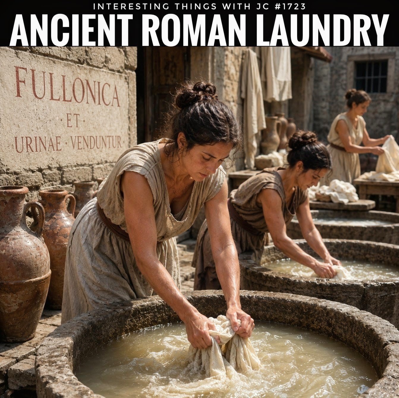 1723: "Ancient Roman Laundry" — Interesting Things with JC cover