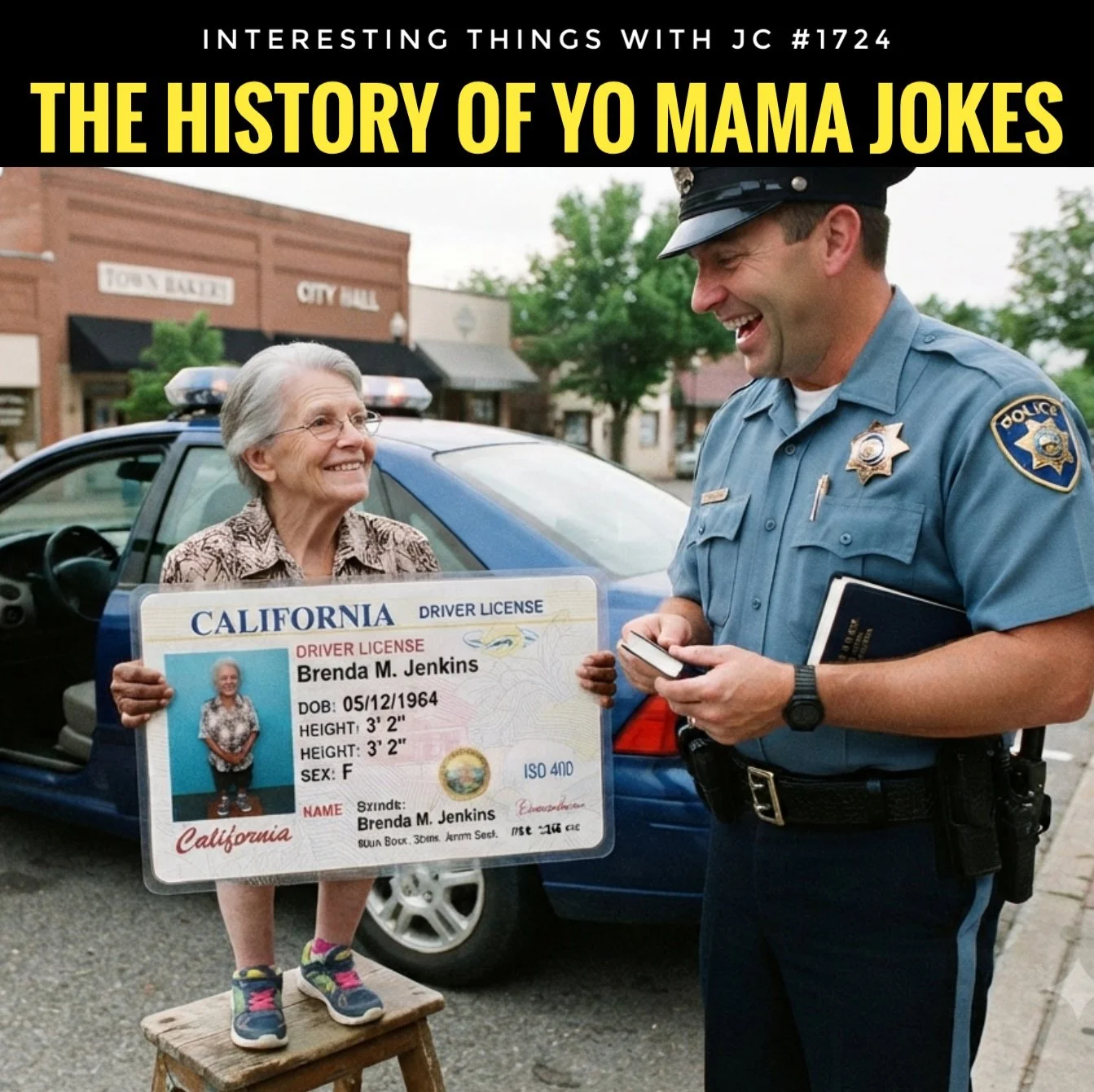 1724: "The History of Yo Mama Jokes" — Interesting Things with JC cover