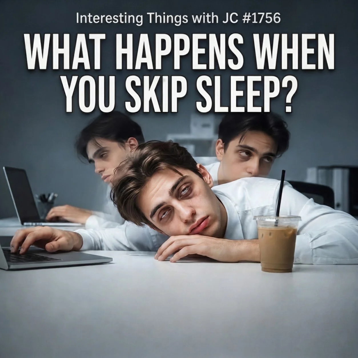 1756: "What Happens When You Skip Sleep?" episode artwork