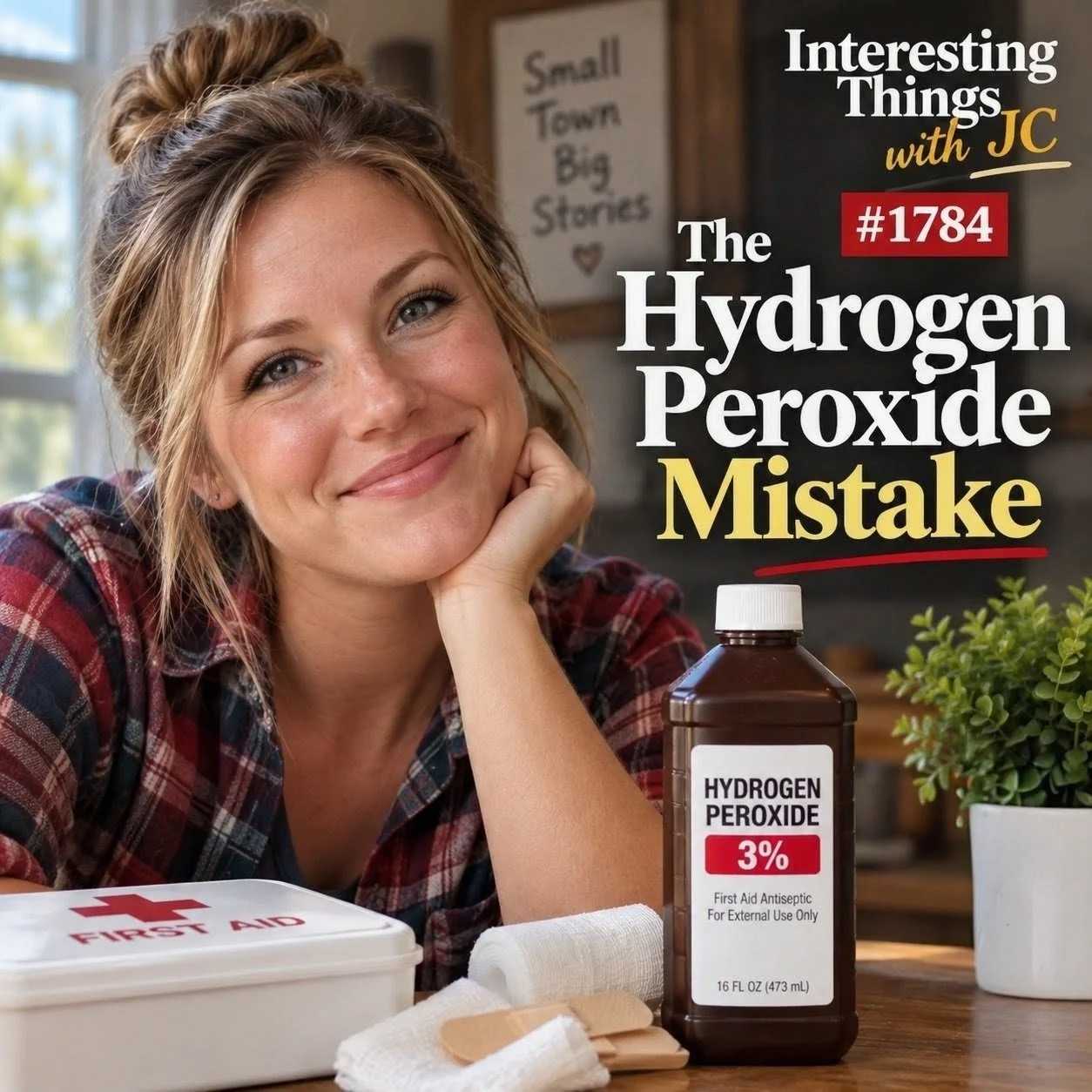 1784: "The Hydrogen Peroxide Mistake"