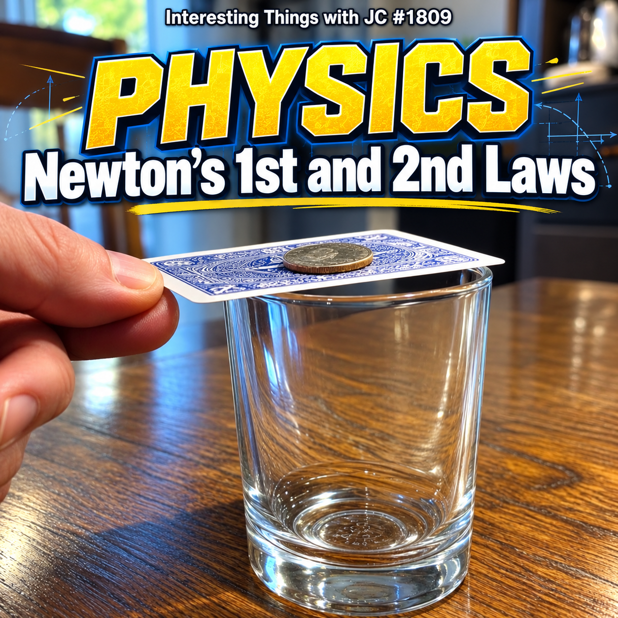 1809: "Physics - Newton’s 1st and 2nd Laws"