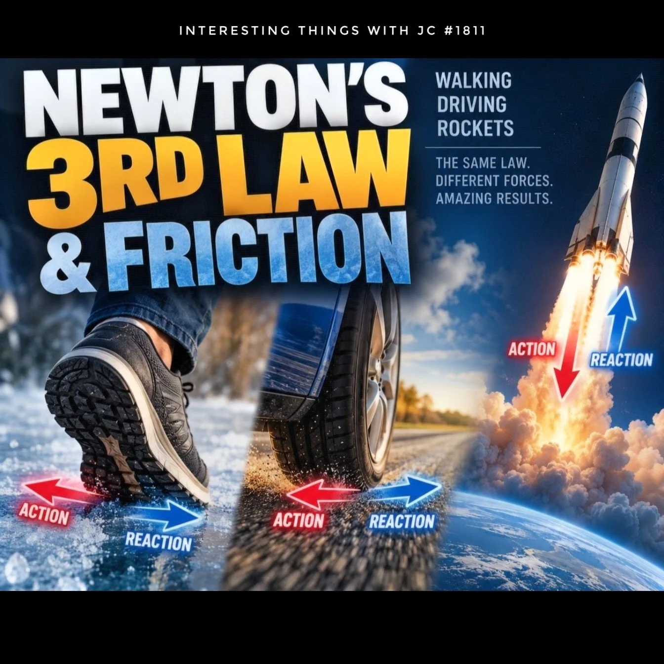 1811: "Newton’s 3rd Law and Friction" 