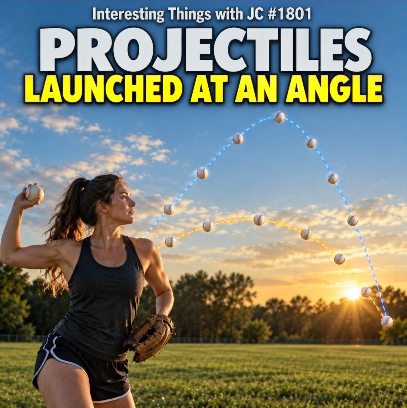 1801: "Projectiles Launched at an Angle"