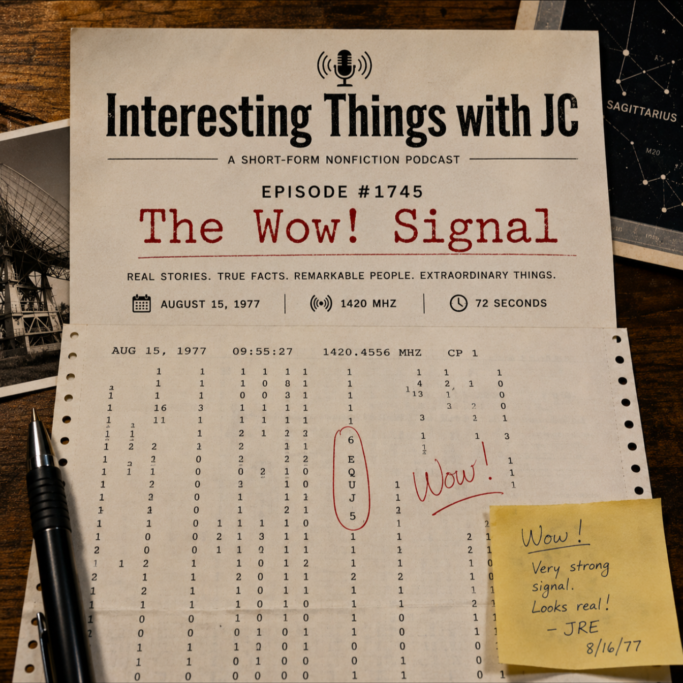 1745: "The Wow! Signal"