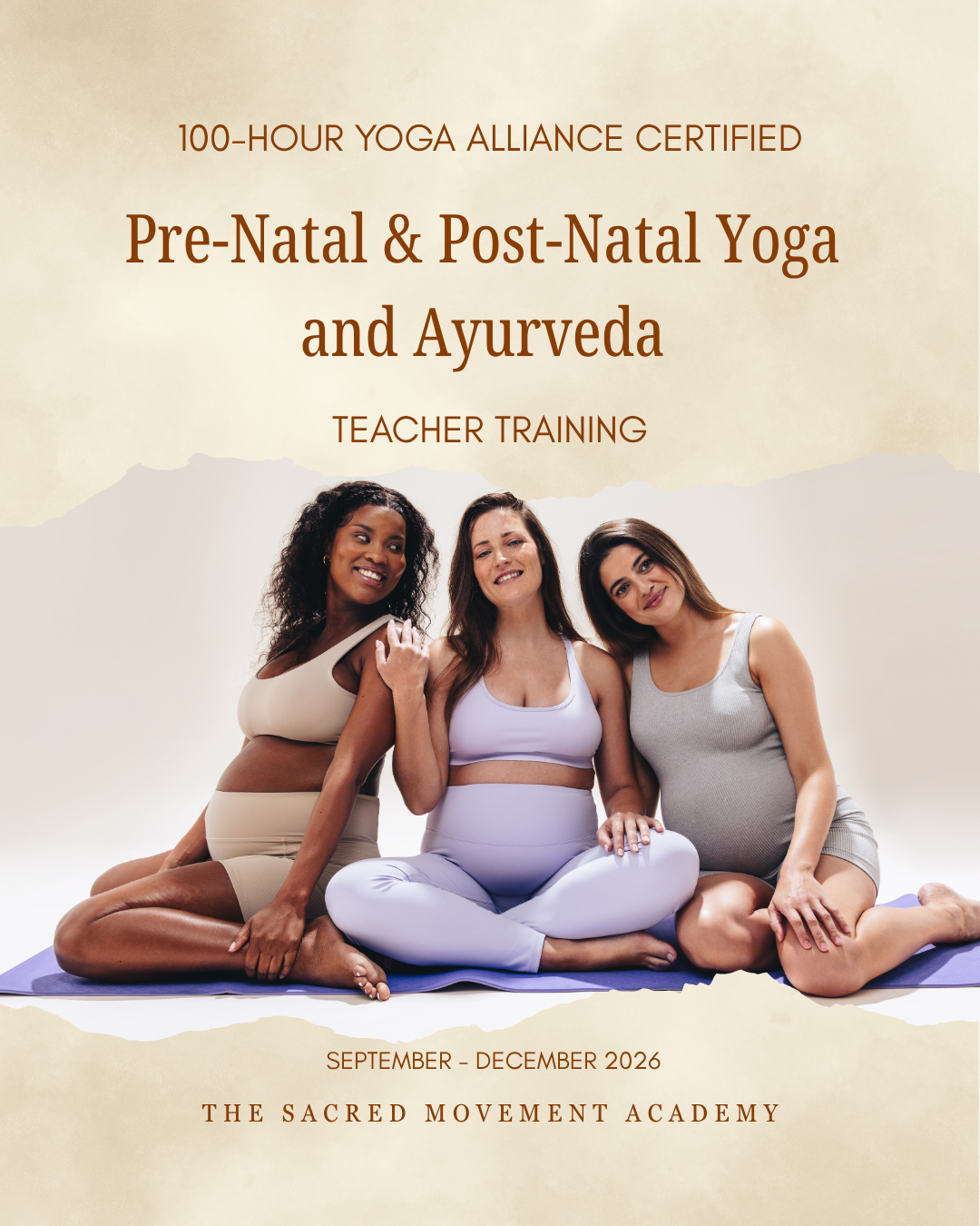 100-Hour Prenatal, Postnatal, and Ayurveda Teacher Training