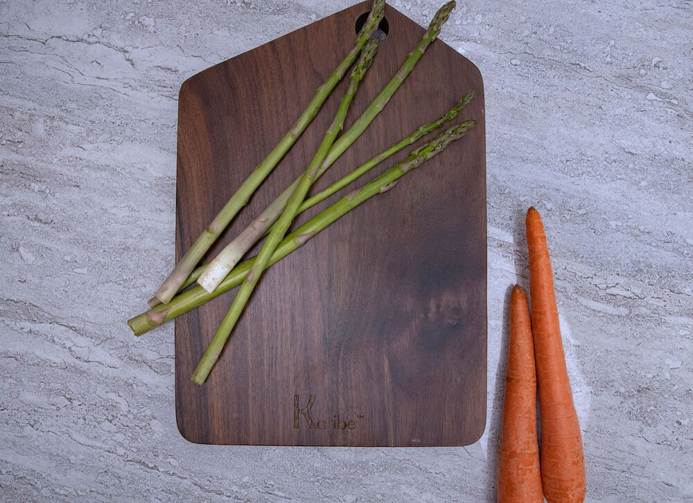 Black owned Karibe cookware cutting board