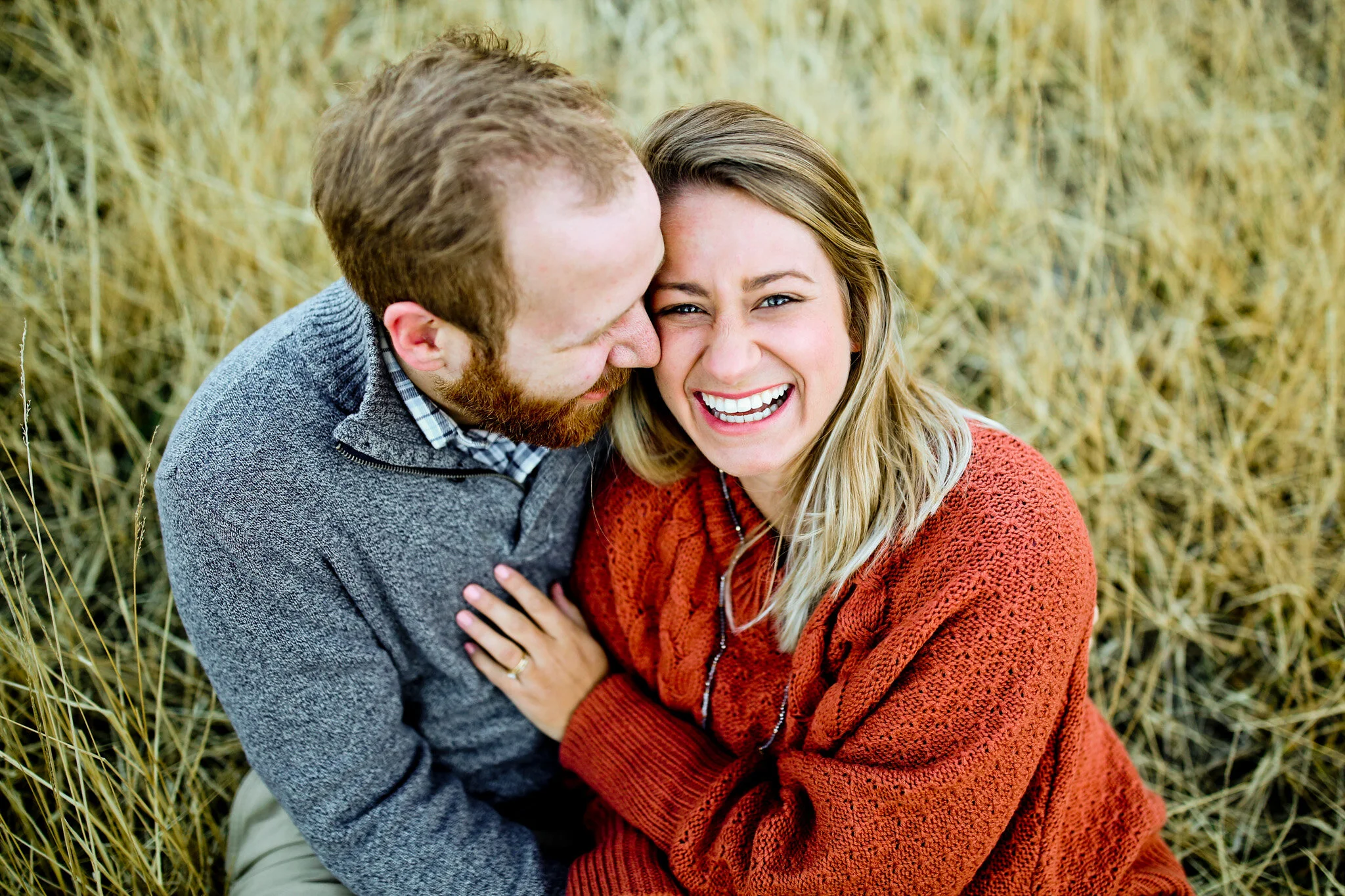 Colorado engagement photographer - session in the fall