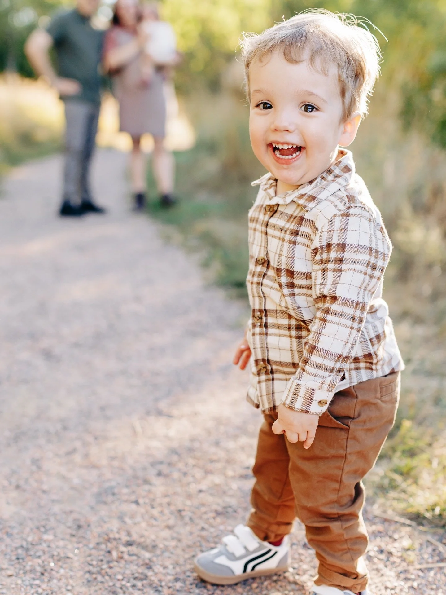 The Contreras family was the perfect start to a busy season of fall family sessions! This little dude was a total ham and had allll the spunk!