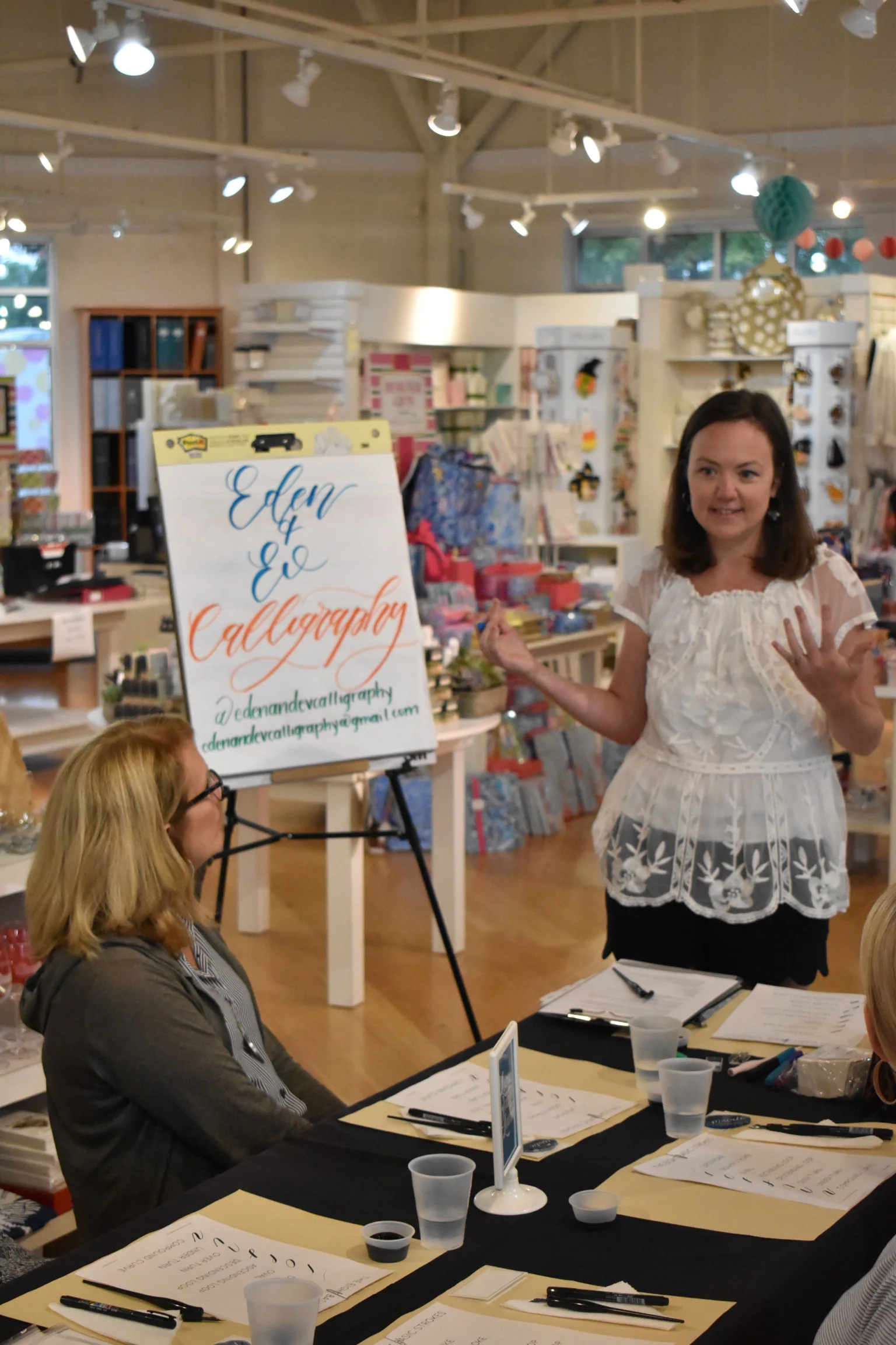 Pointed Pen Calligraphy Class