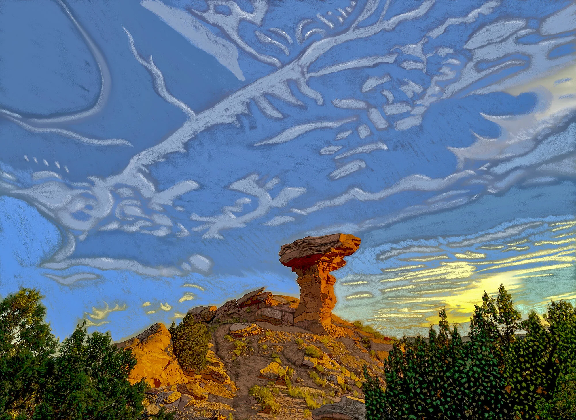 Golden Hour at Camel Rock.jpg