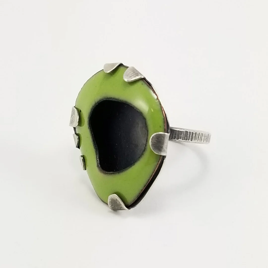 Pod Ring | Stacey Russell Booth | Metalsmith Artist | Contemporary Jewelry | Denver, Colorado