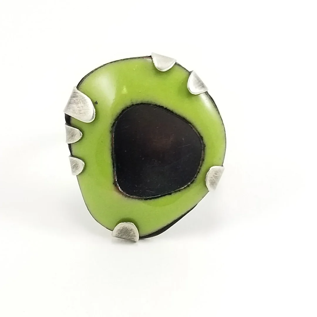 Pod Ring | Stacey Russell Booth | Metalsmith Artist | Contemporary Jewelry | Denver, Colorado