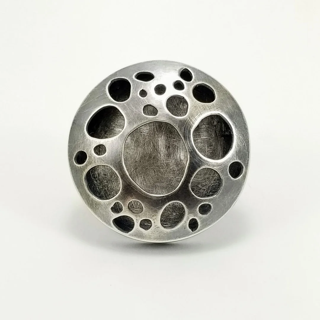 Universe Ring | Stacey Russell Booth | Metalsmith Artist | Contemporary Jewelry | Denver, Colorado