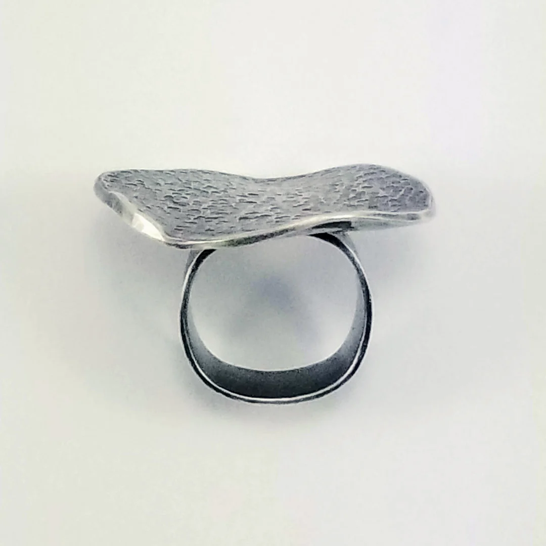 Wide Band Ring | Stacey Russell Booth | Metalsmith Artist | Contemporary Jewelry | Denver, Colorado