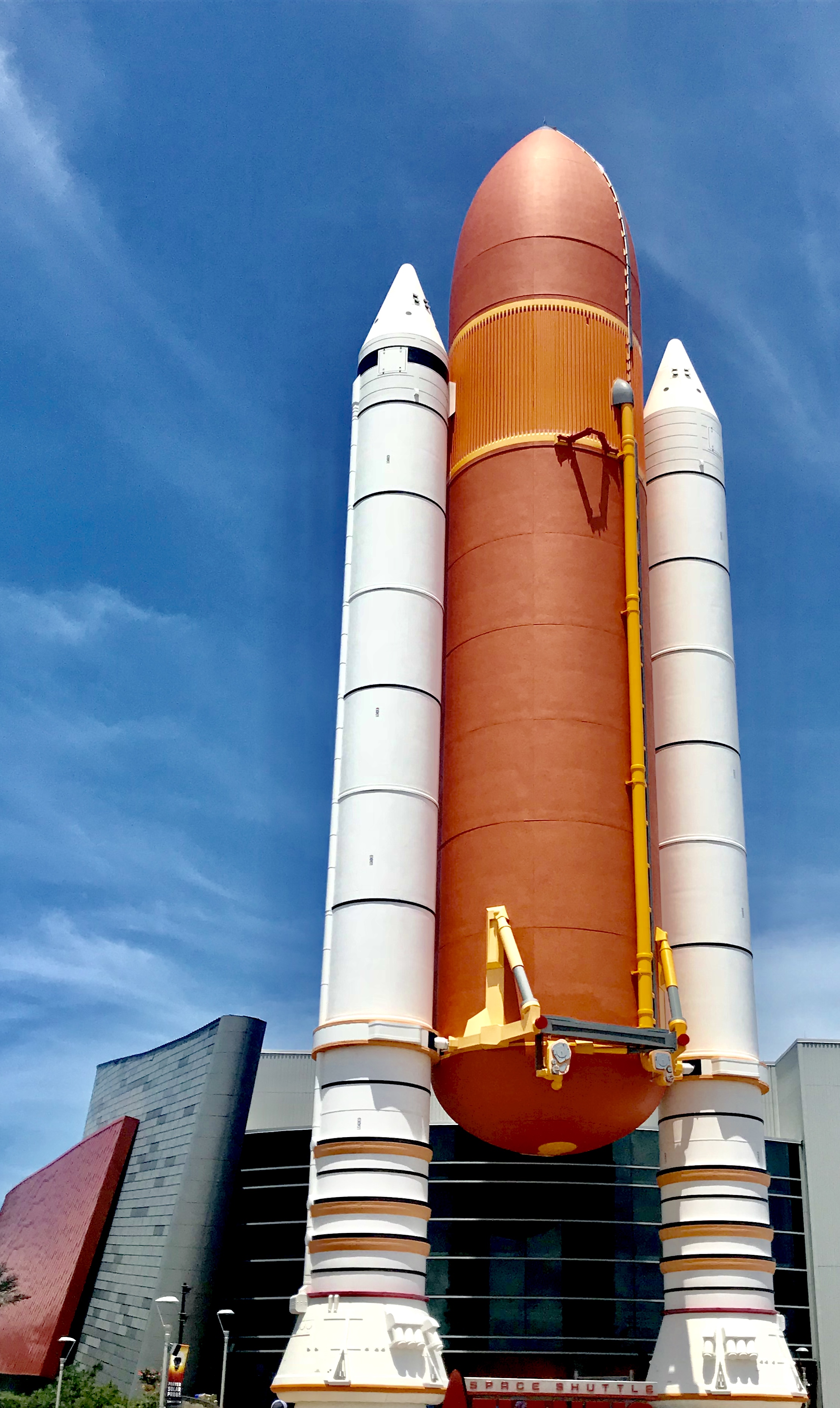 The largest part of a rocket, containing the fuel, is jettisoned after entry into space; a huge potential source for debris following collisions. Photo credit: Riya Roewal