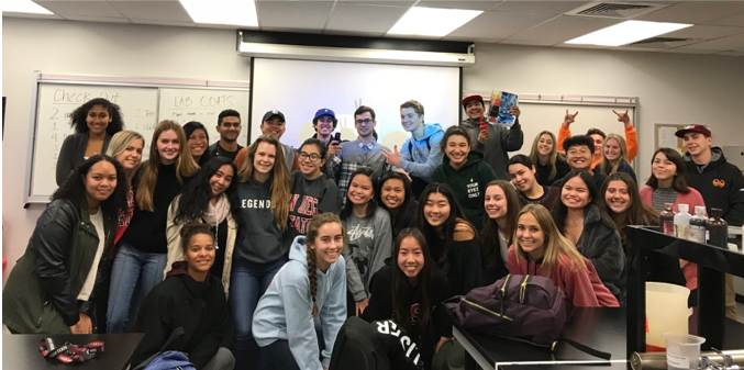 A photo on the last day of my first teaching class. They were my guinea pigs but I think they liked me judging on their smiles :)